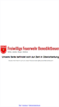Mobile Screenshot of feuerwehr-benediktbeuern.de